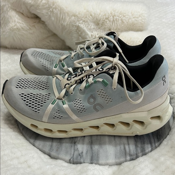 ON 10 W CLOUDSURFER
Mineral/ Aloe Running Shoes 3WD10442078 Cloudtec Helion - Picture 6 of 15